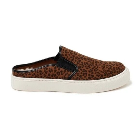 Time And Tru Womens Leopard Print Mule Memory Foam Slip-On Sneakers Size 9 - Picture 4 of 9